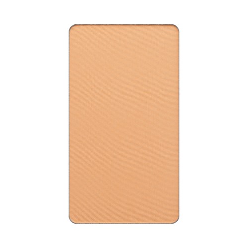 En stor, beige smartphone med en tom skärm och rundade kanter.