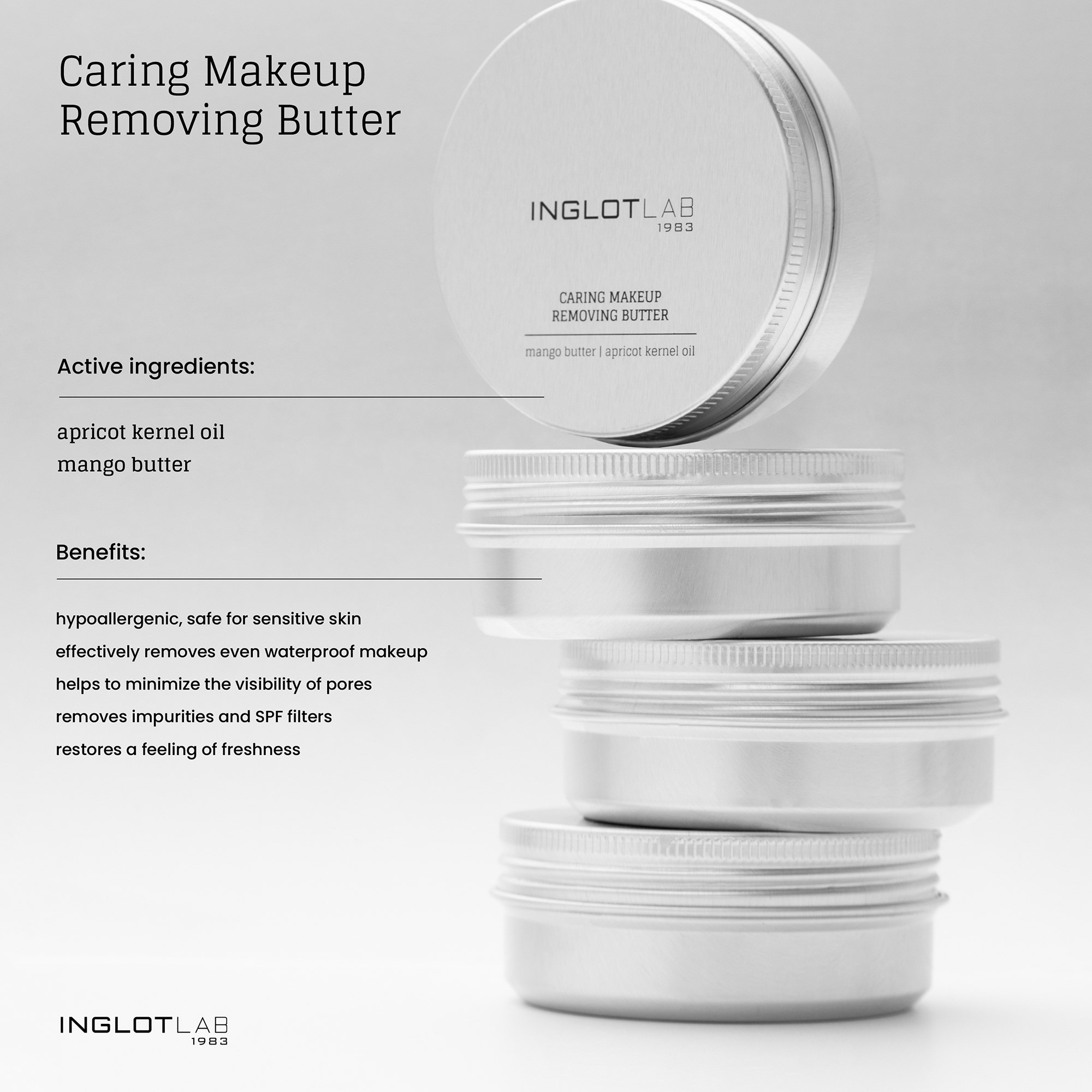 Inglot LAB Caring Makeup Removing Butter 50 ml (zdjęcie 6)