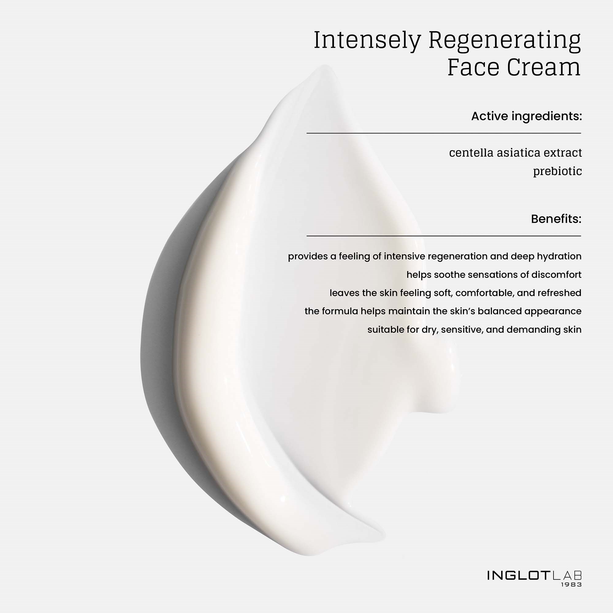 Inglot LAB Intensely Regenerating Face Cream 50 ml (zdjęcie 6)