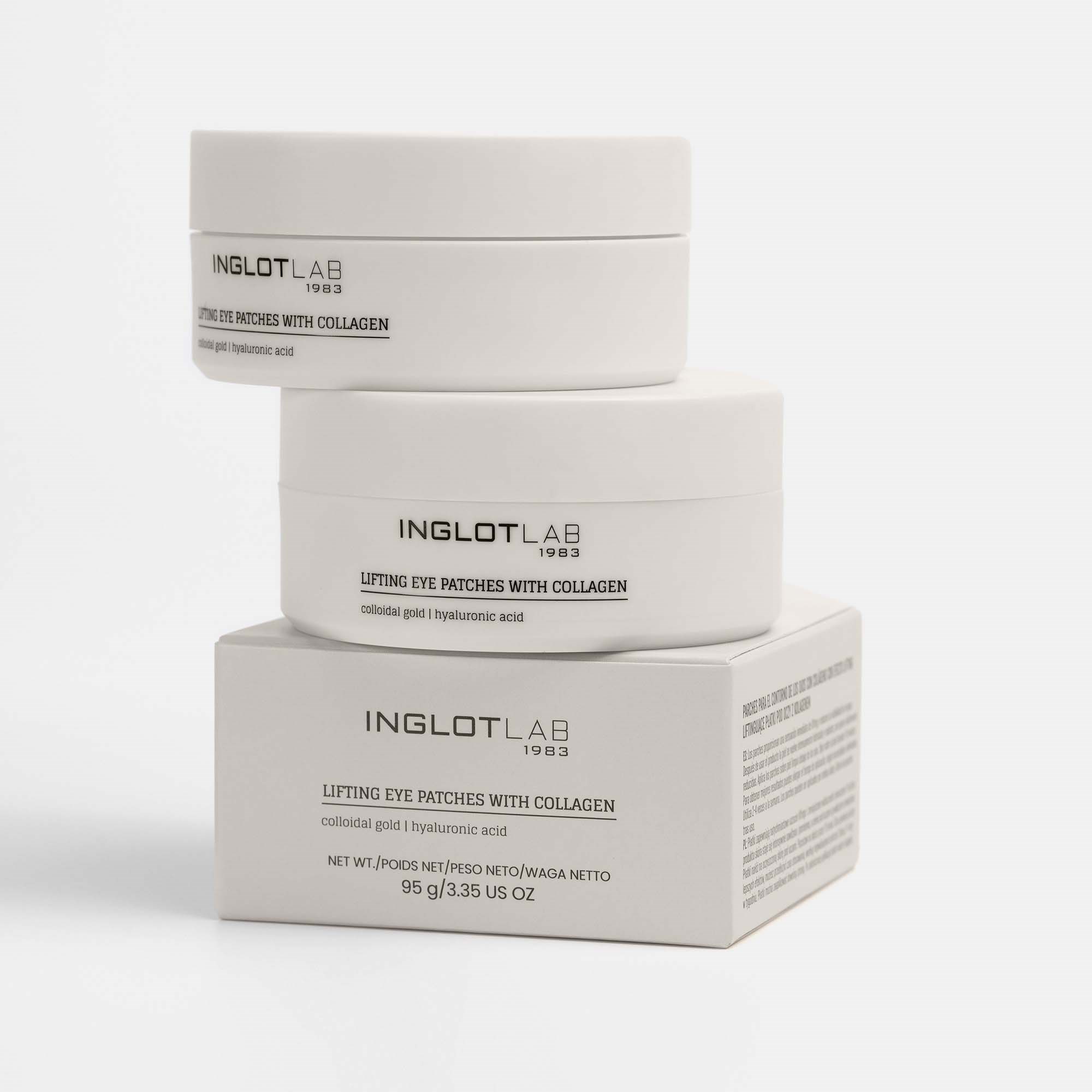 Inglot LAB Lifting Eye Patches With Collagen 95 g (zdjęcie 5)
