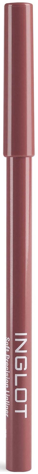 En pen i rosa-brun färg med lock och ordet 'INGLOT' på sidan.
