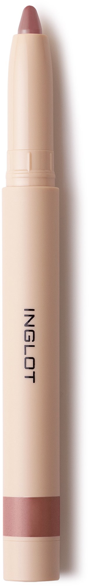A beige-colored balm or stick with a slightly darker tip, labeled INGLOT, likely a cosmetic product.