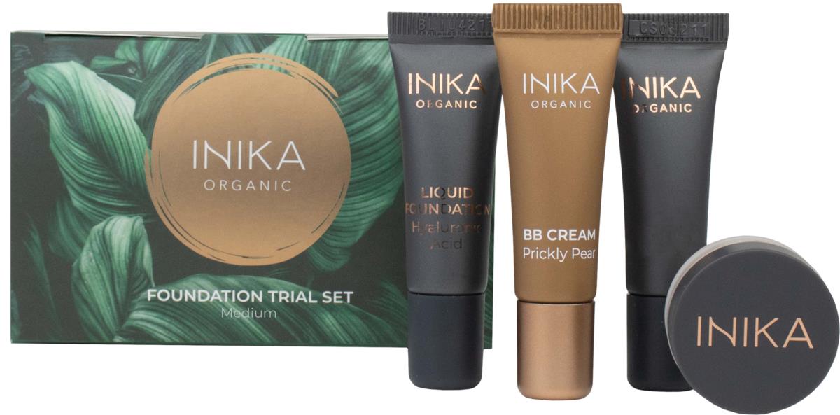 Inika Organic Foundation Trial Set Medium