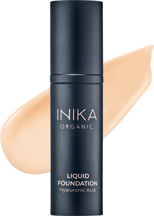 Тональная основа Inika Organic Liquid Foundation сияющий финиш, оттенок Cream — фото 3