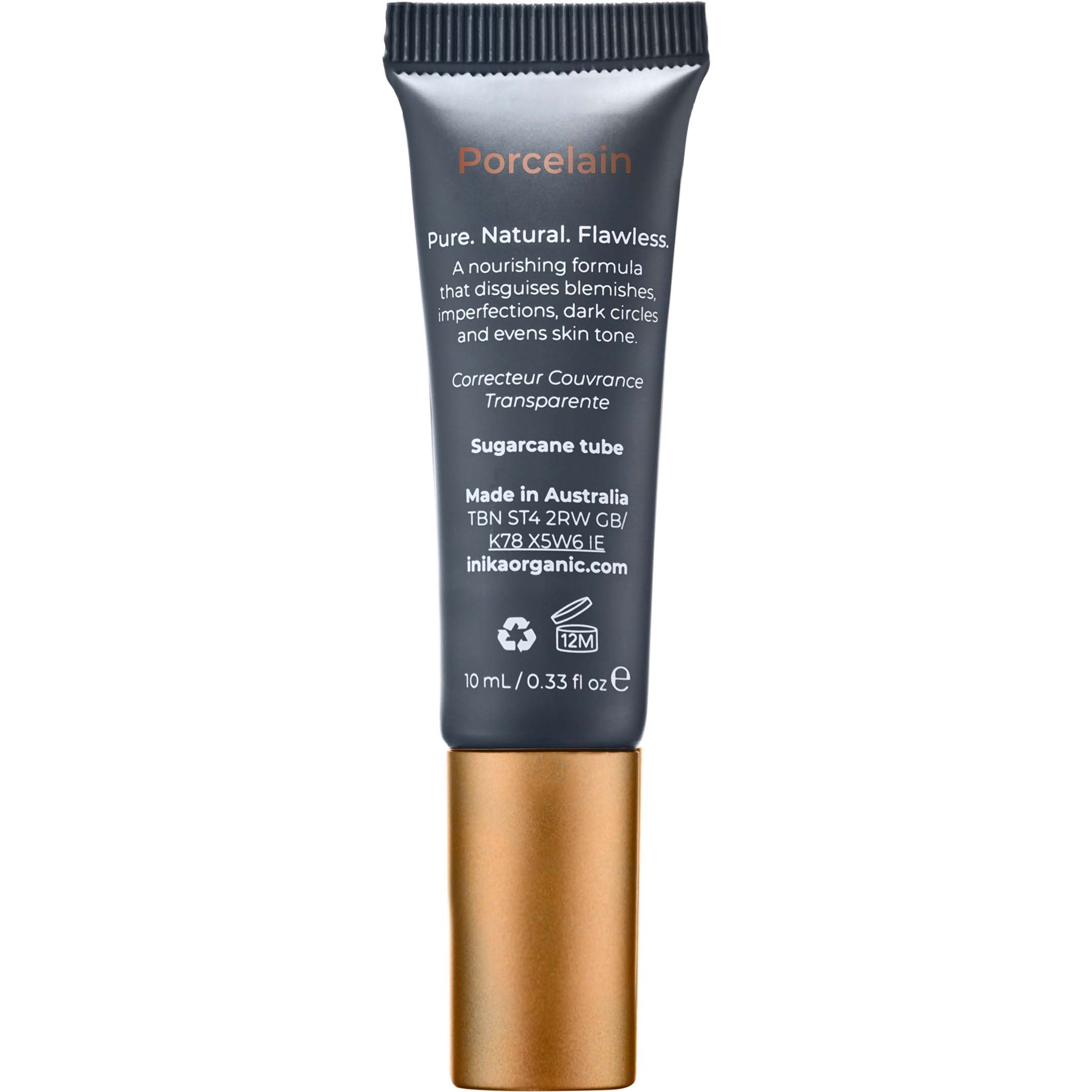 Inika Organic Sheer Coverage Concealer - korektor do twarzy Porcelain (obrázok 4)