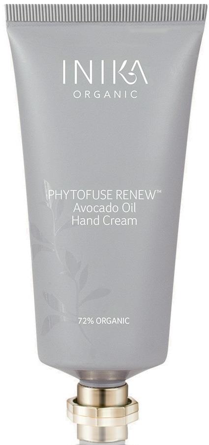 Inika Organic Skincare Phytofuse Renew Avocado Hand Cream 75 ml