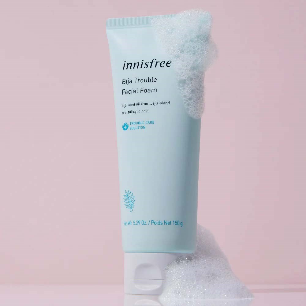 Innisfree Bija Trouble Facial Foam 150 g (obrázok 3)