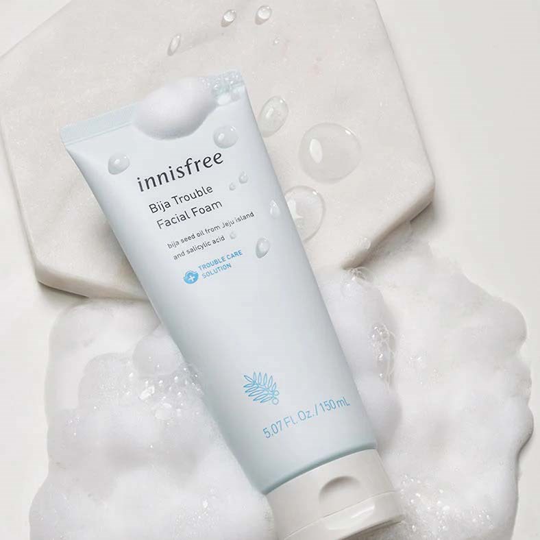 Innisfree Bija Trouble Facial Foam 150 g (obrázok 4)