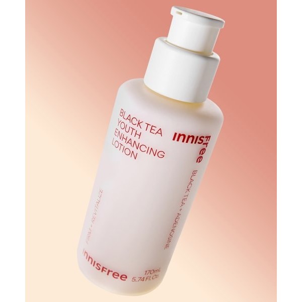 Innisfree Black Tea Youth Enhancing Lotion 170 ml (obrázok 5)