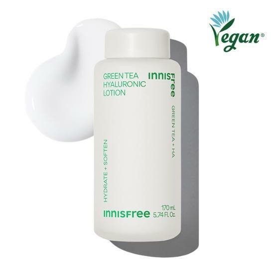 Innisfree Green Tea Hyaluronic Acid Lotion 170 ml (obrázok 4)