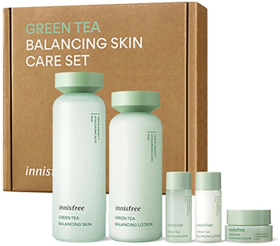 innisfree Green Tea Balancing Skin Care Set