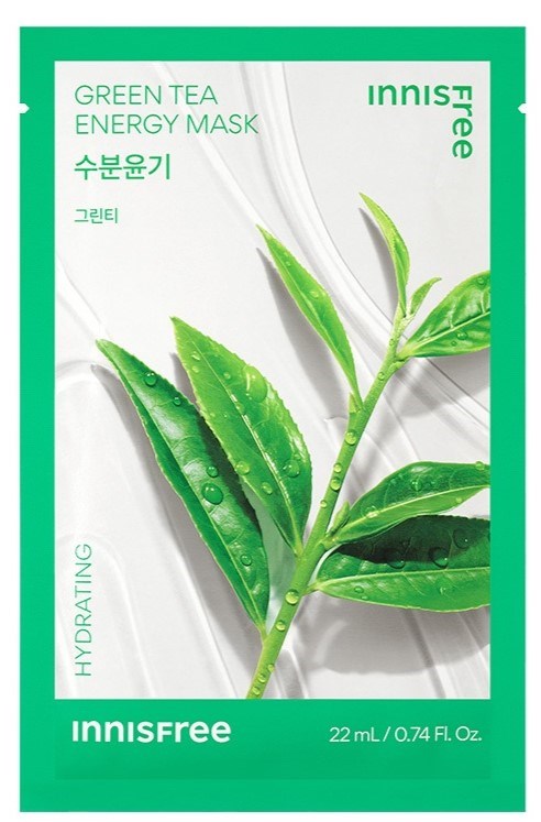 Innisfree Green Tea Energy Mask (1EA) 22 ml