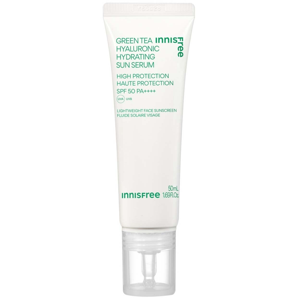 Innisfree Innisfree Green Tea Hyaluronic Hydrating Sun Serum 50 ml parfym