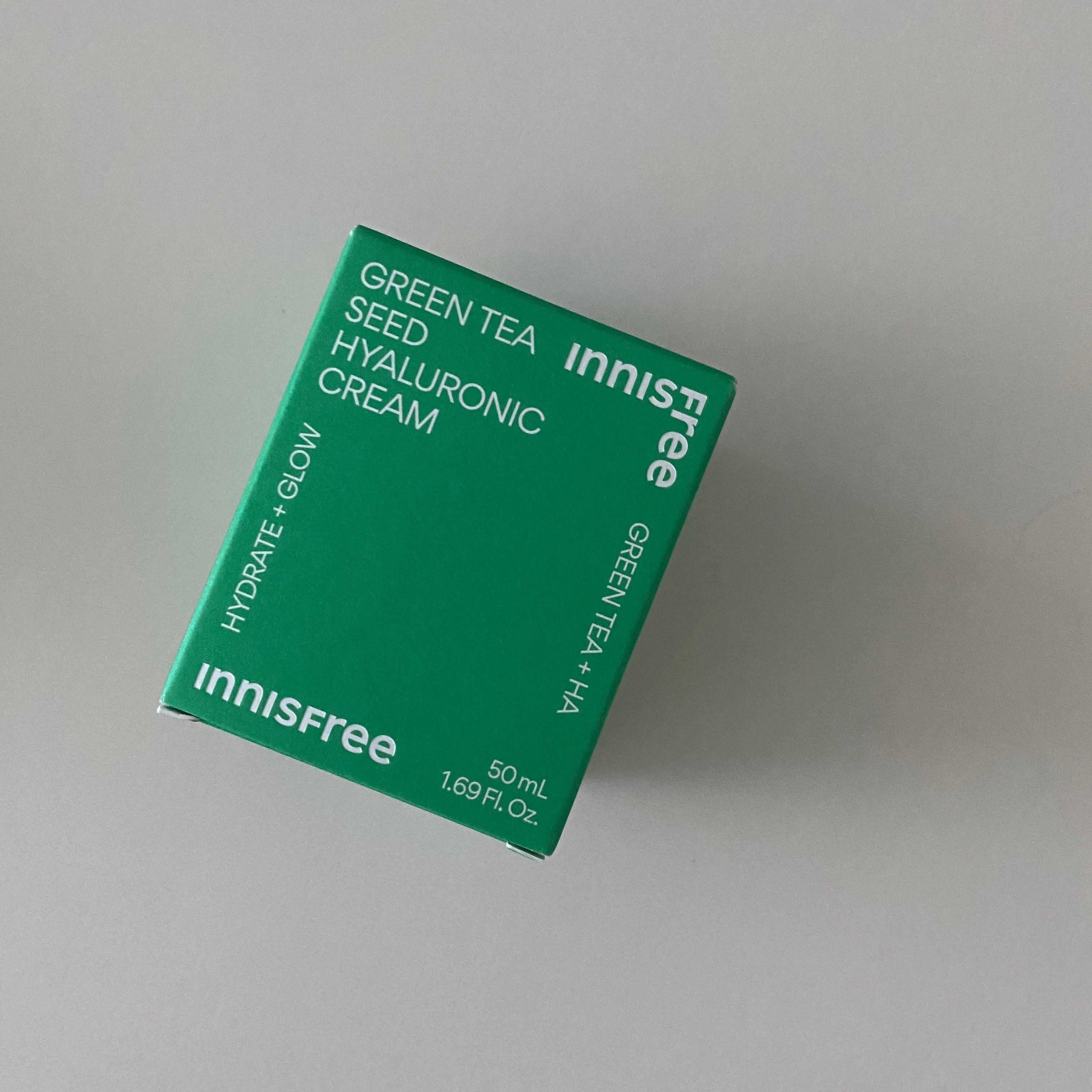 Innisfree Green Tea Seed Hyaluronic Acid Cream 50 ml (obrázok 3)