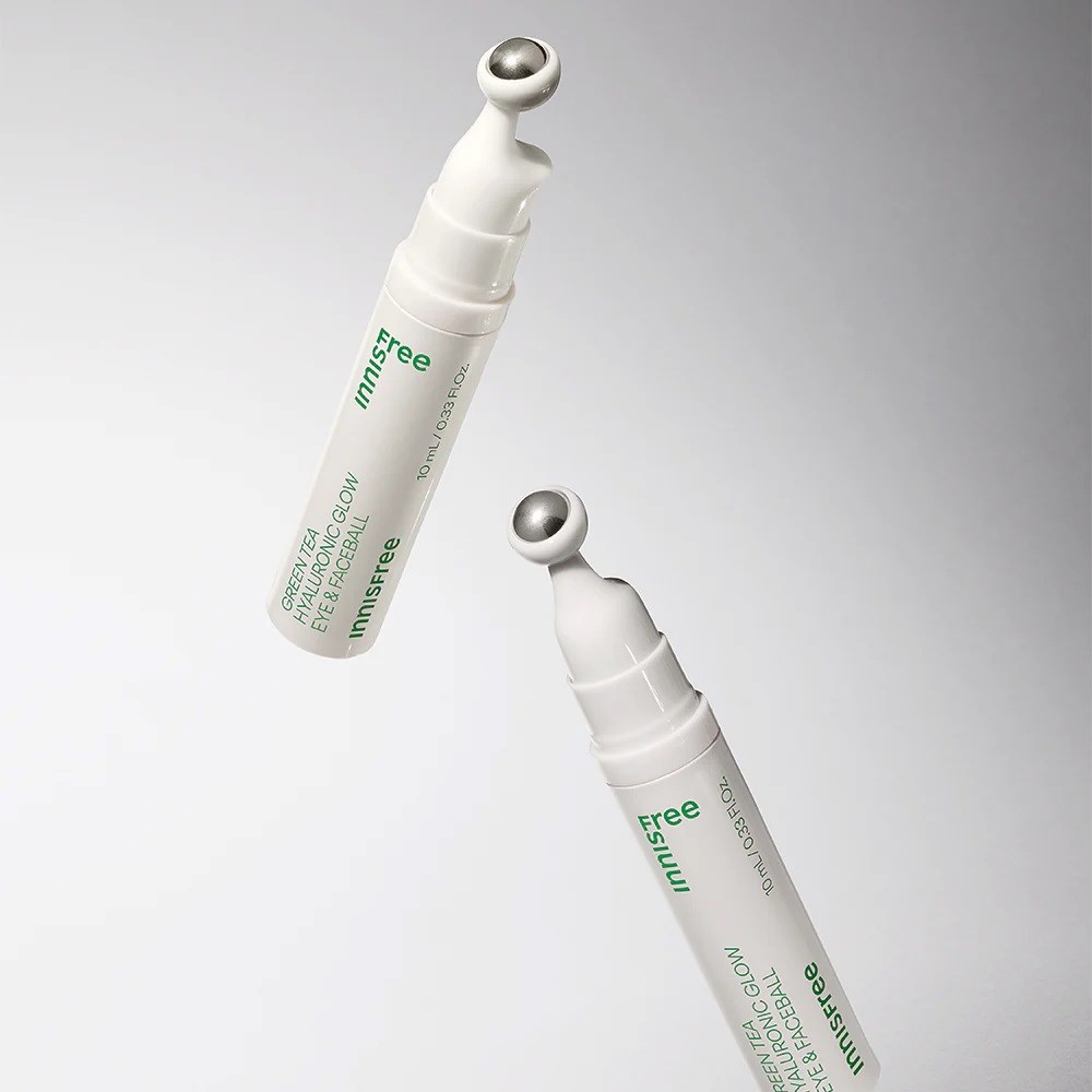 Innisfree Green Tea Hyaluronic Glow Eye & Face Ball 10 ml (obrázok 4)