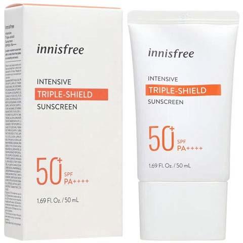 innisfree Intensive Triple-shield Sunscreen SPF50+ PA++++ 50 ml