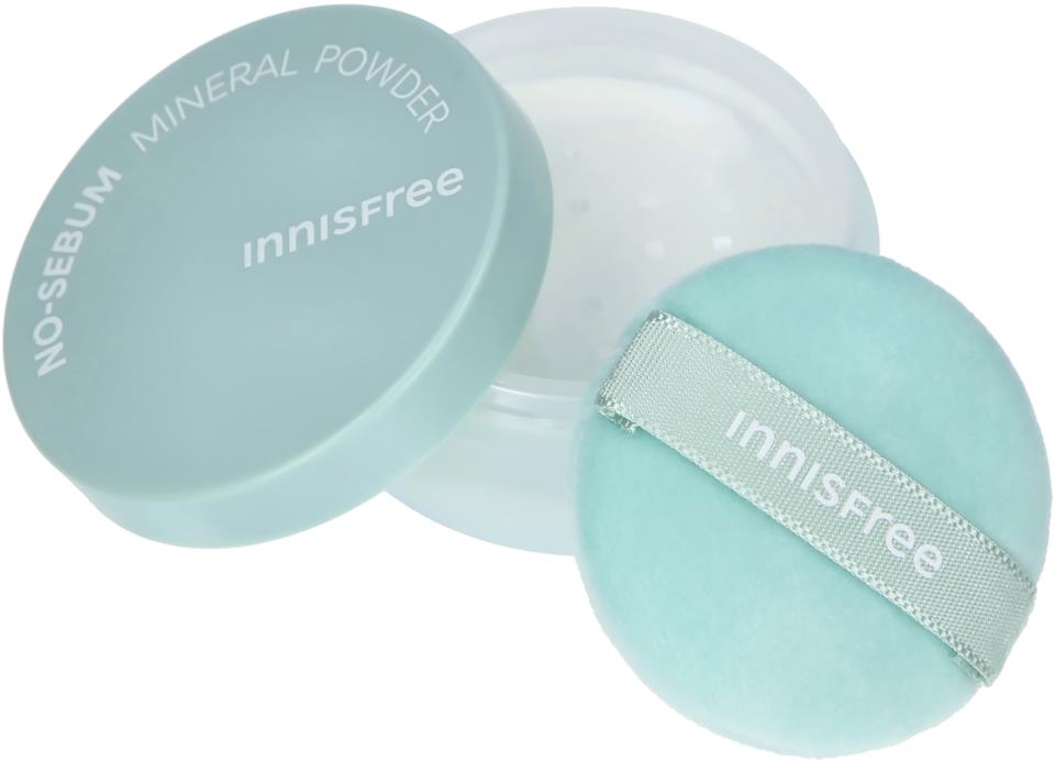 Translucent Compact Powder Inisfree Innisfree No Sebum Mineral Powder 5 g | lyko.com