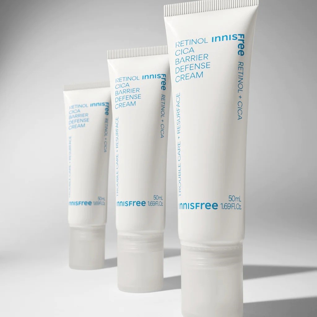 Innisfree Retinol Cica Barrier Defense Cream 50 ml (obrázok 3)