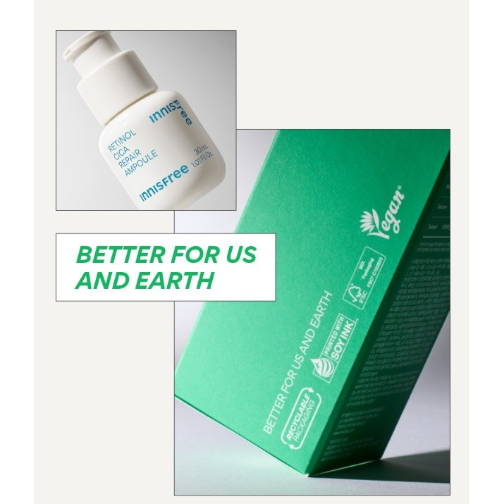 Innisfree Retinol Cica Repair Ampoule 50 ml (obrázok 3)