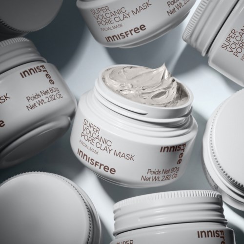 Глиняная маска для лица Innisfree Super Volcanic Pore Clay Mask с вулканической глиной, для жирной кожи, 80 г — фото 3