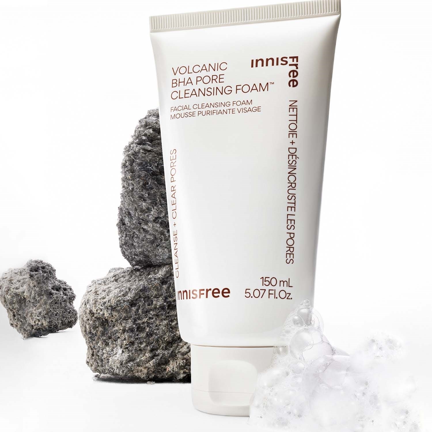 Innisfree Volcanic BHA Pore Cleansing Foam 150 ml (zdjęcie 4)
