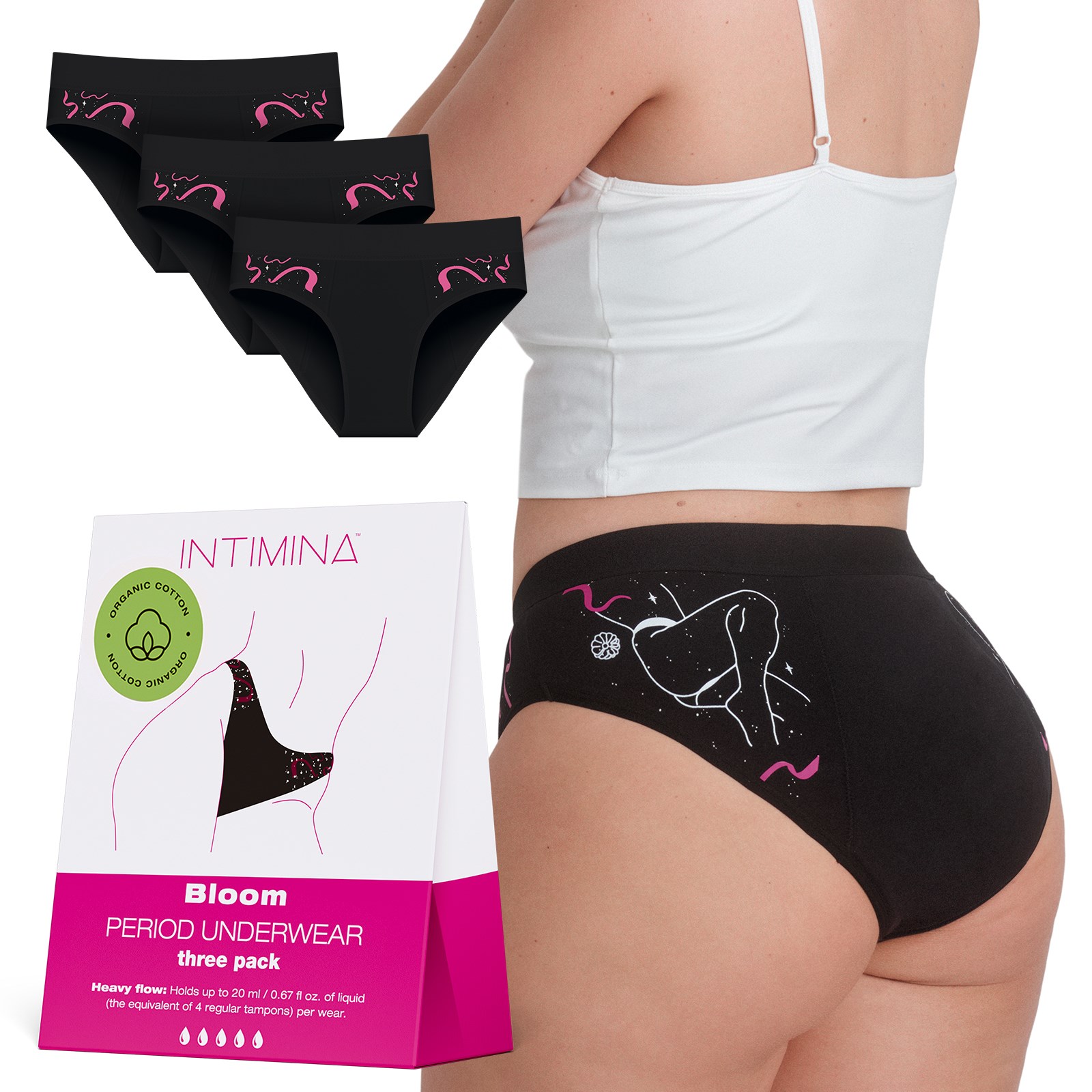 INTIMINA Bloom - 3 pack S