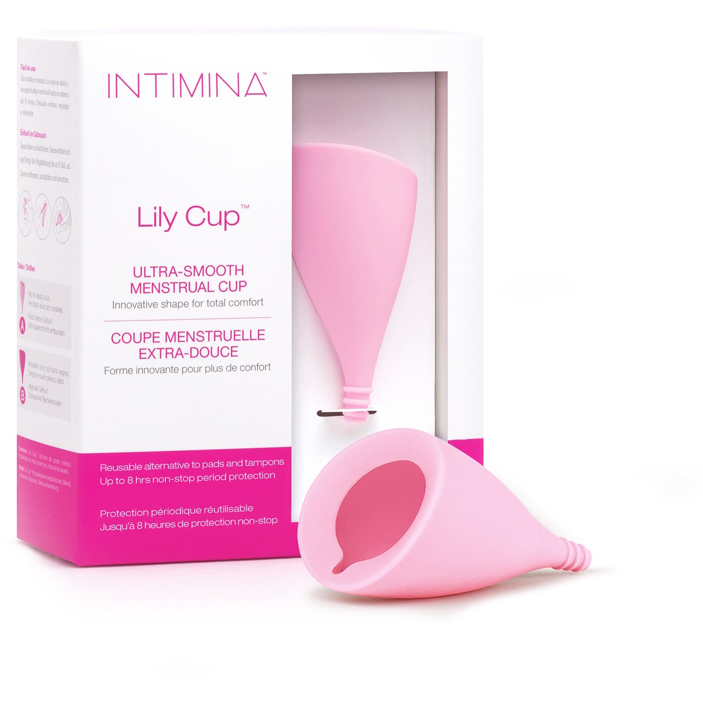 INTIMINA Lily Cup A window Menstrual cup A