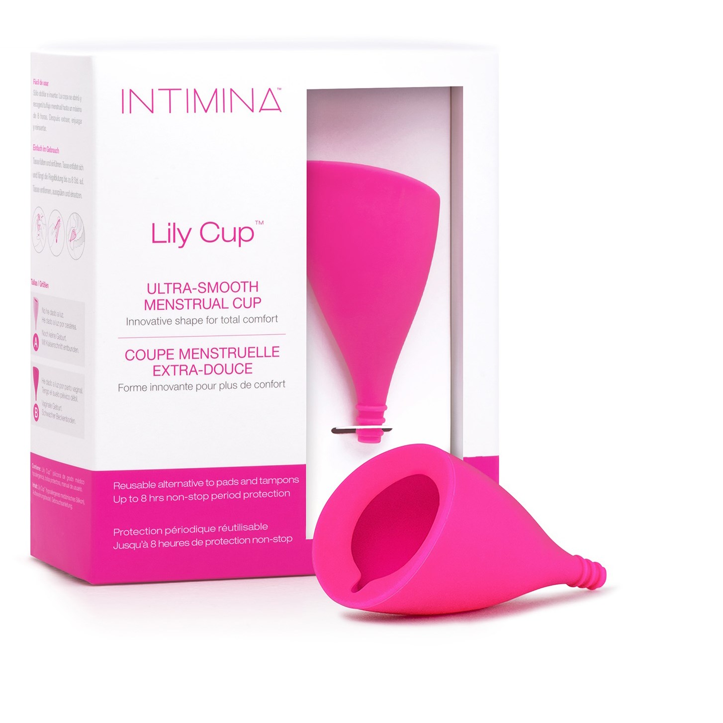 INTIMINA Lily Cup B window Menstrual cup B