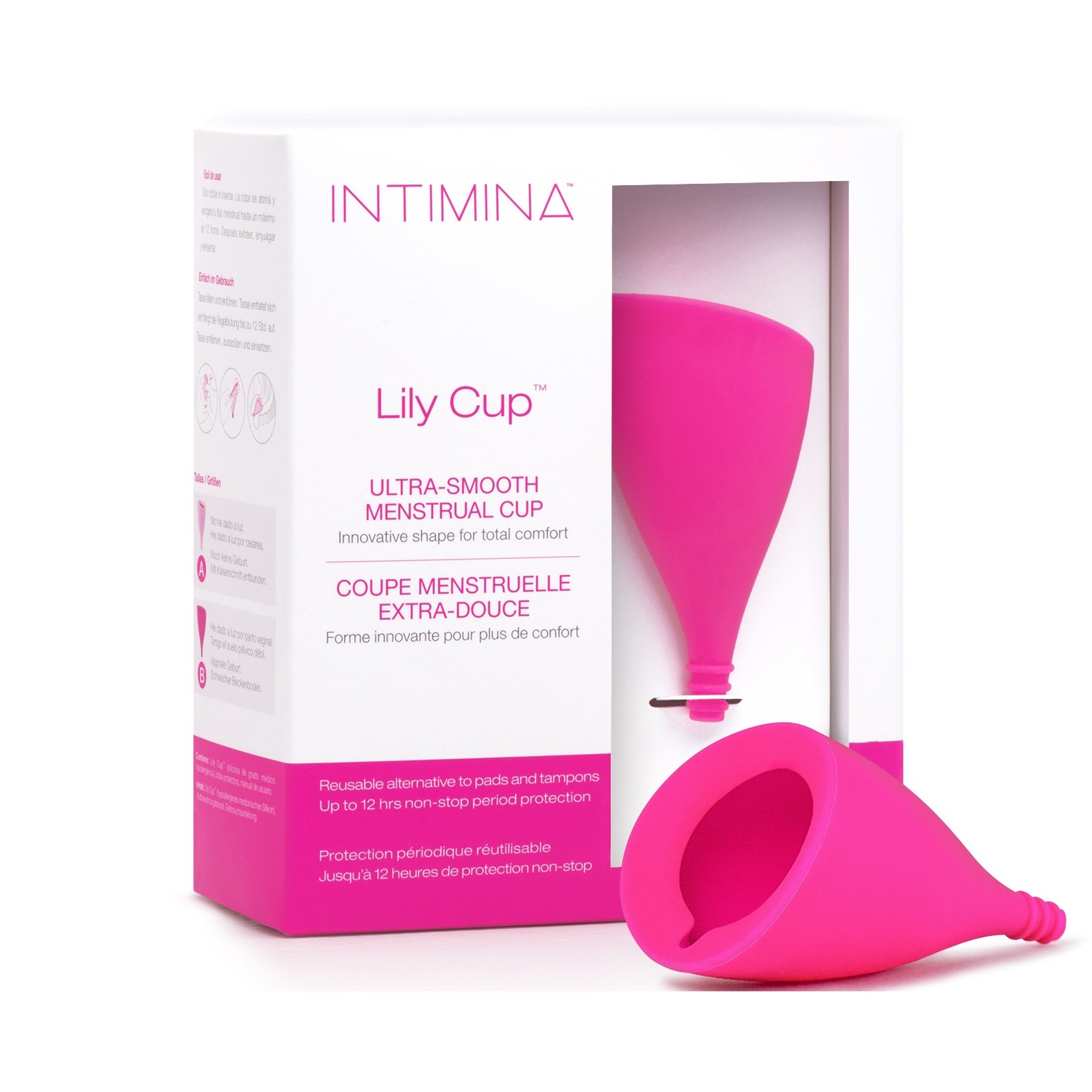 Läs mer om INTIMINA Lily Cup B window Menstrual cup
