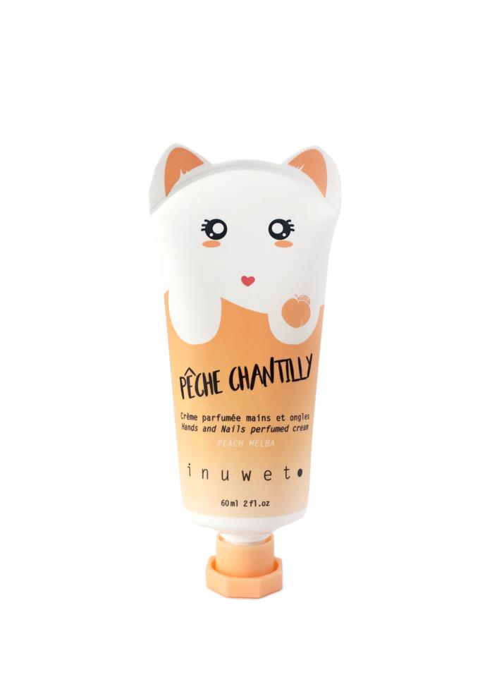 INUWET Cats Hand Cream Peach Melba 60ml