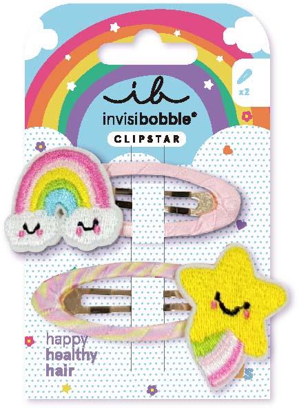 Invisibobble Kids Clipstar Happy Sky 2 pcs