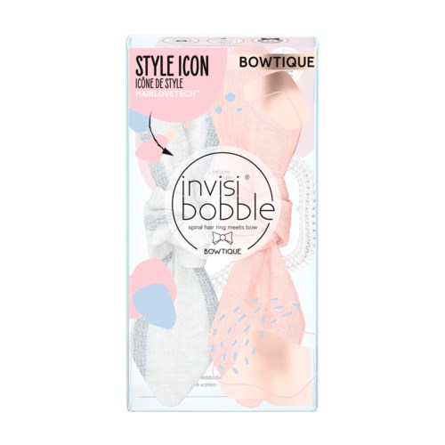 Invisibobble BOWTIQUE DUO Nordic Breeze Summer Lemming Go