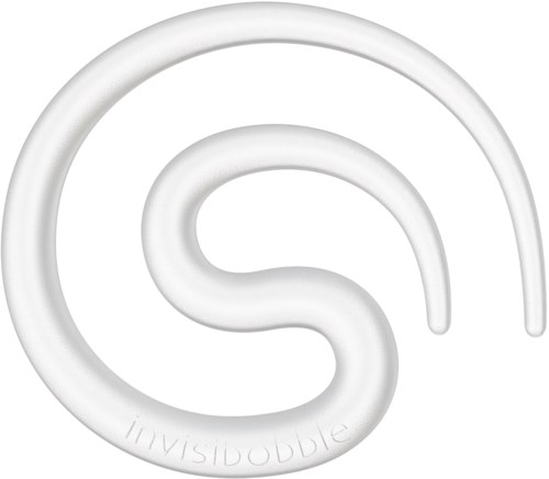 Neonskylt med ordet 'Invisibilite' som bildar en spiral.