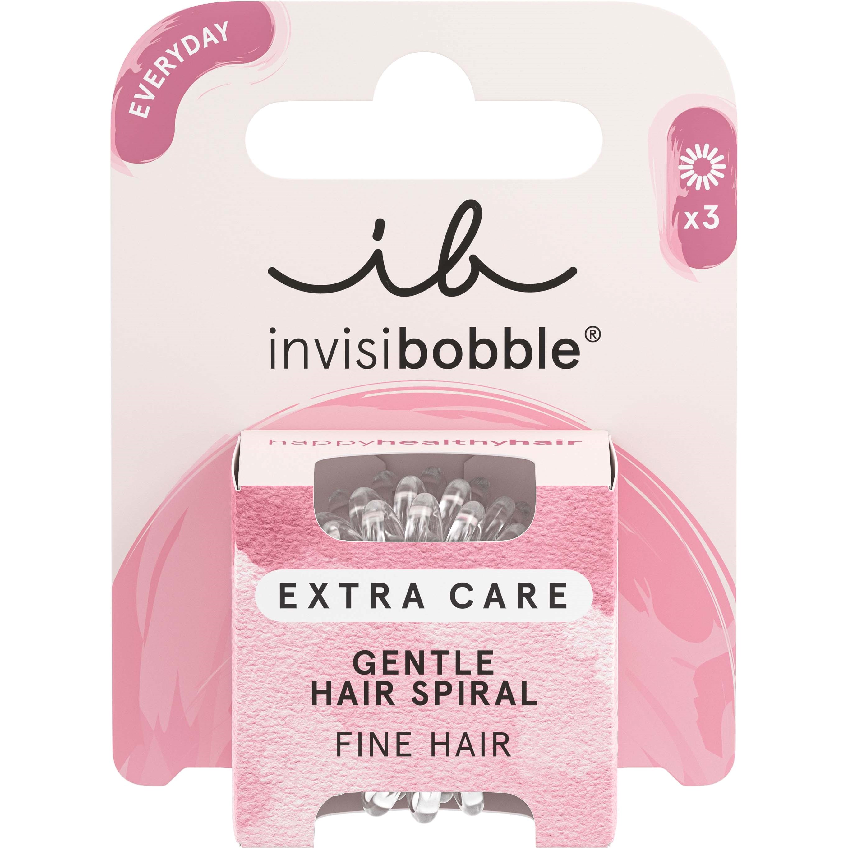 Invisibobble Extra Care Crystal Clear 3 pcs