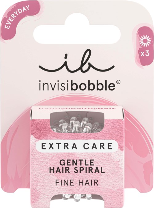 Invisibobble Everyday Extra Care Gentle Hair Spiral Fine Hair 3 pcs