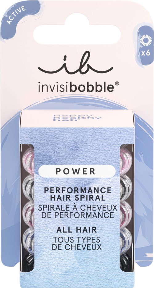 Verpackung für Performance-Haarspirale, enthält mehrere kleine Haarklammern, für alle Haartypen geeignet.