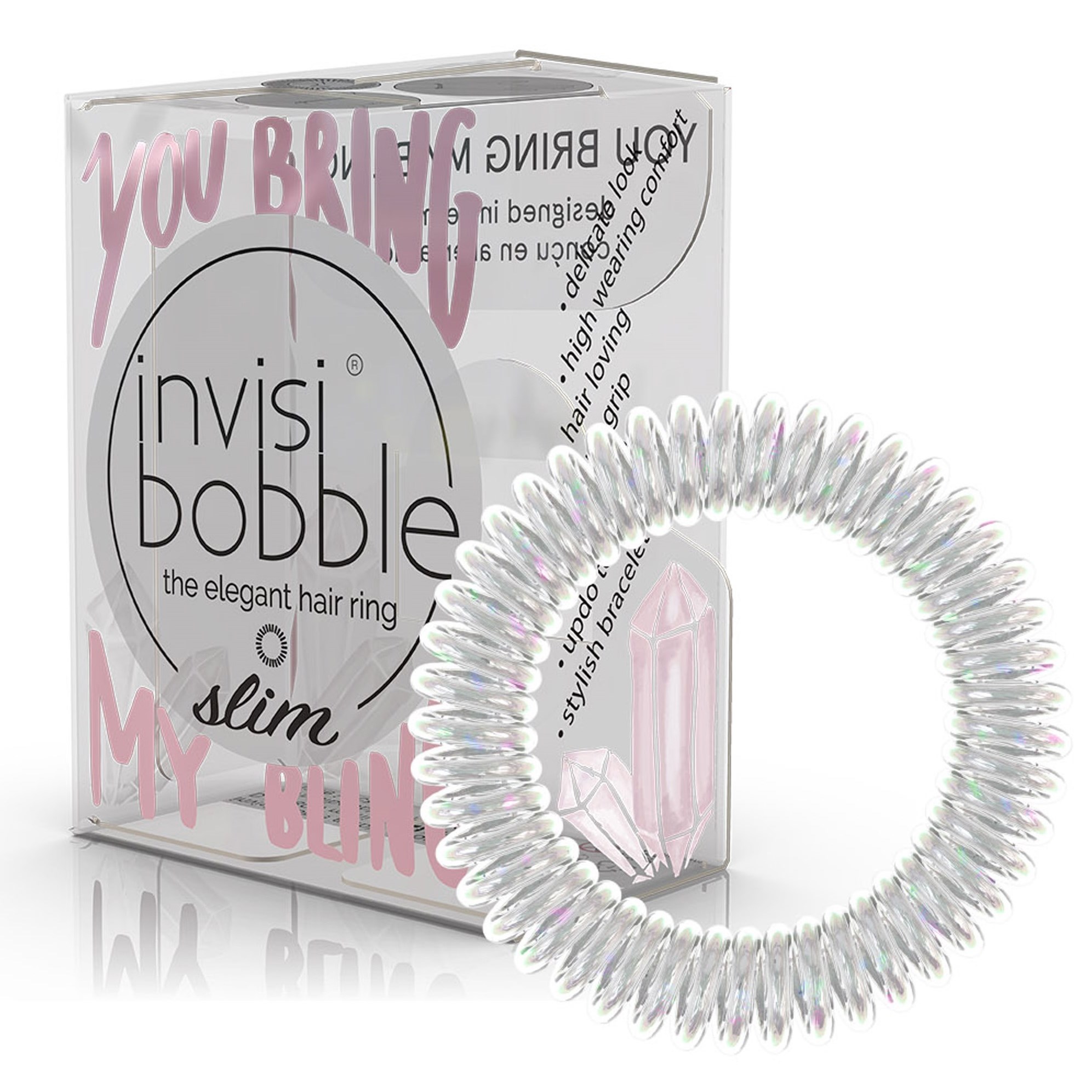 Invisibobble SLIM Sparks Flying You Bring my Bling