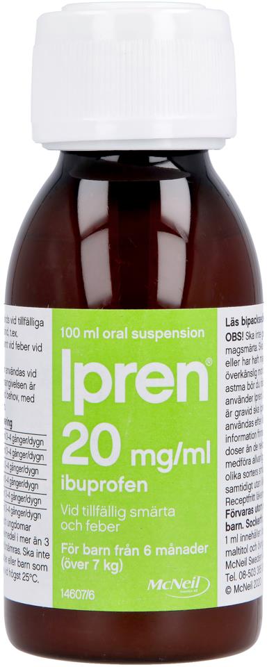 Ipren Oral Suspension 20mg/ml 100 ml