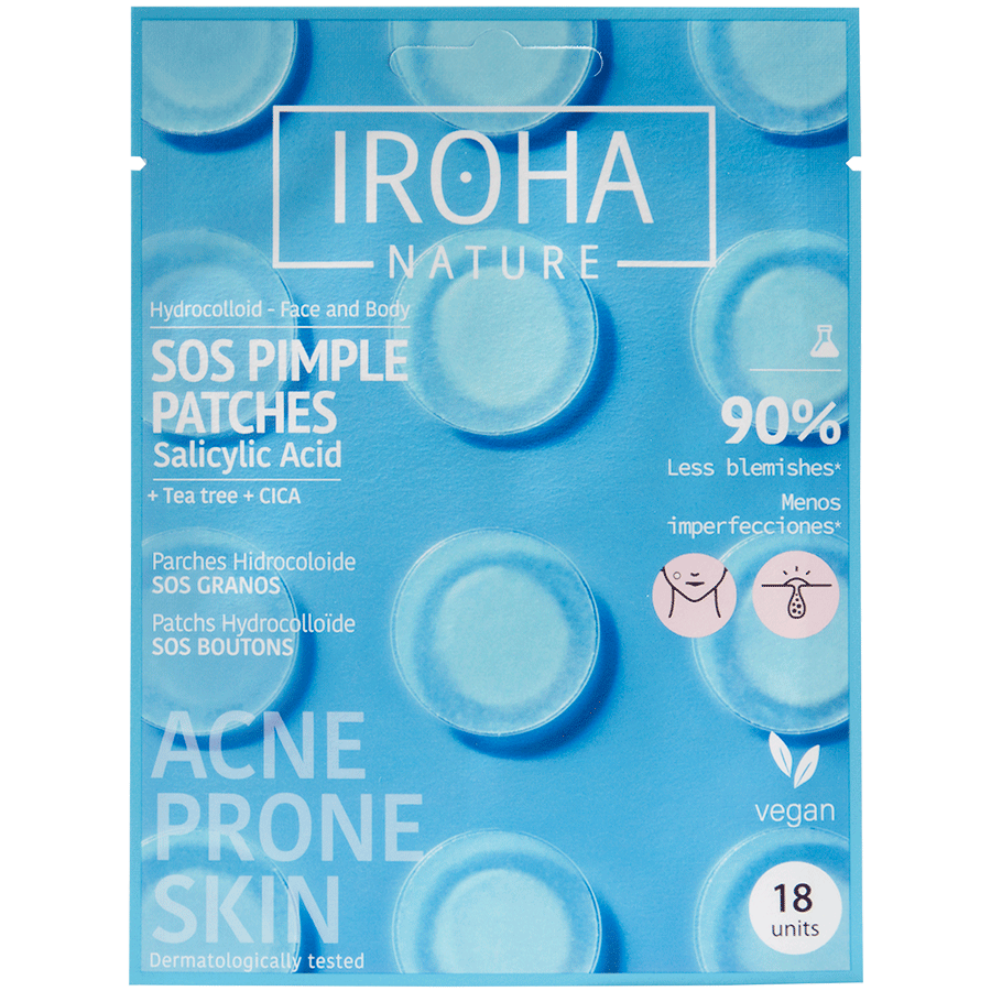 Acne plaster Iroha SOS Pimple Patches - til ansigt og krop