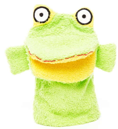 Isabelle Laurier Bath Mitt "" Frog
