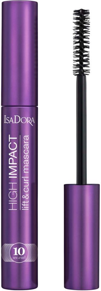 IsaDora 10 Sec High Impact Lift & Curl Mascara Black 9ml
