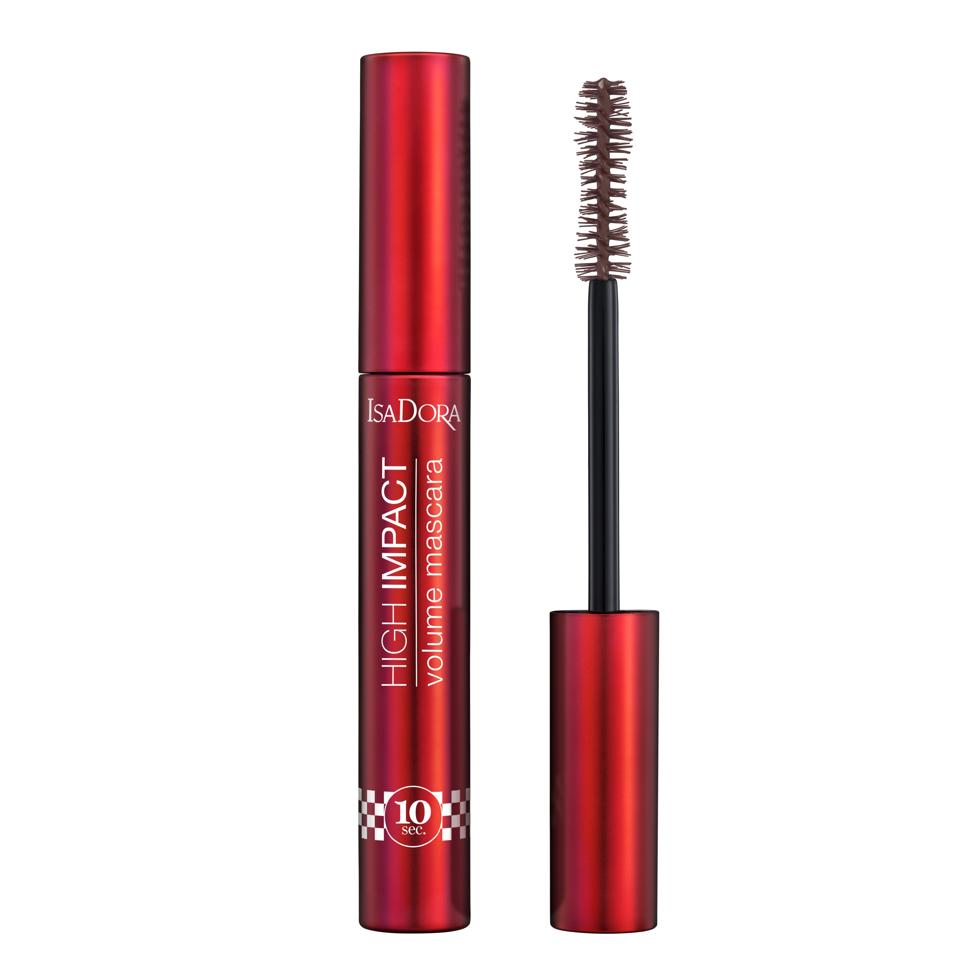 IsaDora 10 Sec High Impact Volume Mascara 31 Mauve Brown