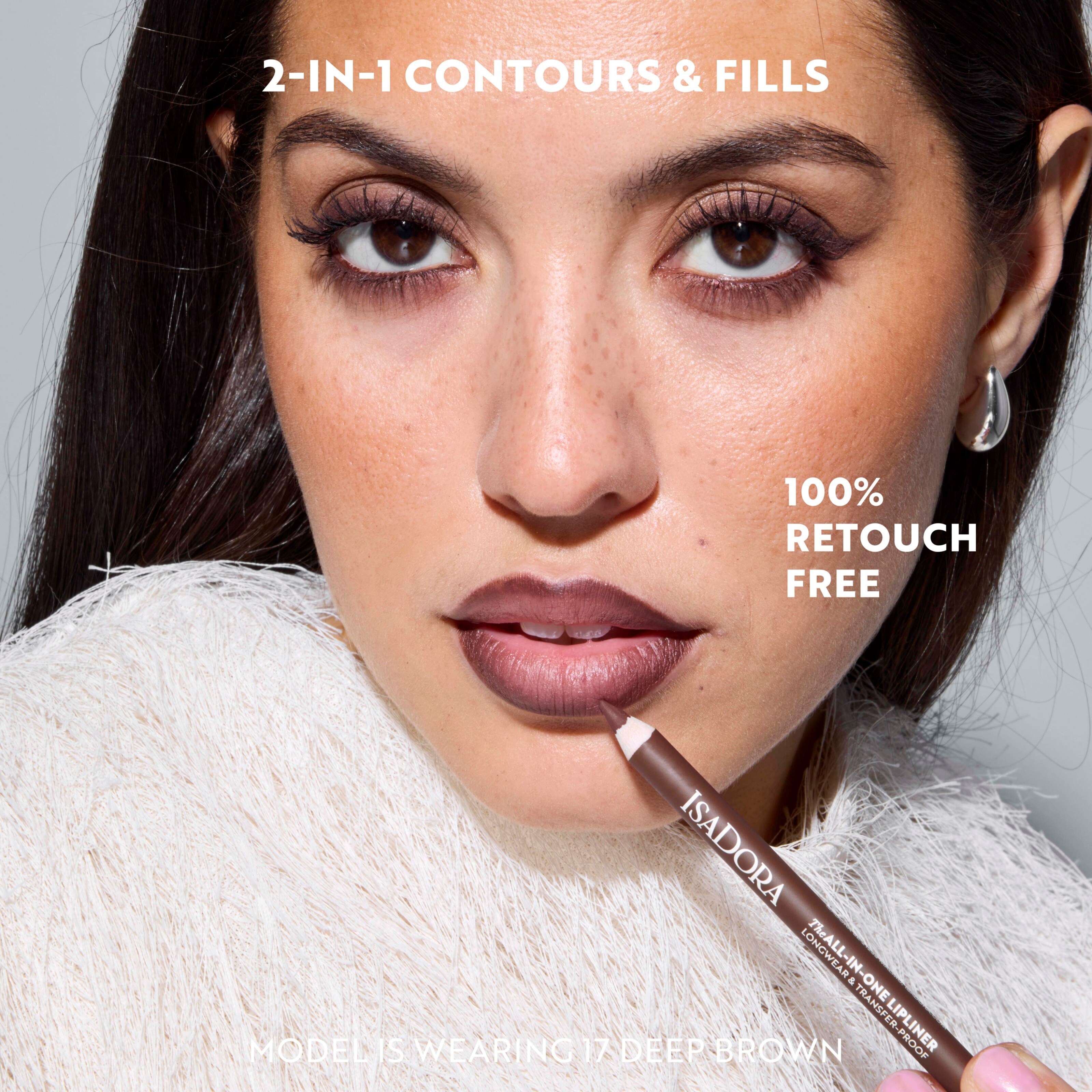 IsaDora All-in-One Lipliner 01 Bare Beige (zdjęcie 4)