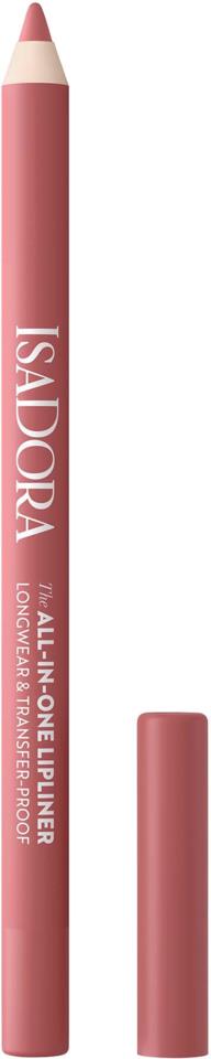 IsaDora All-in-One Lipliner 04 Bare Pink 1,2 g