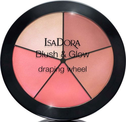 IsaDora Blush & Glow Draping Wheel 55 Peachy Rose Pop