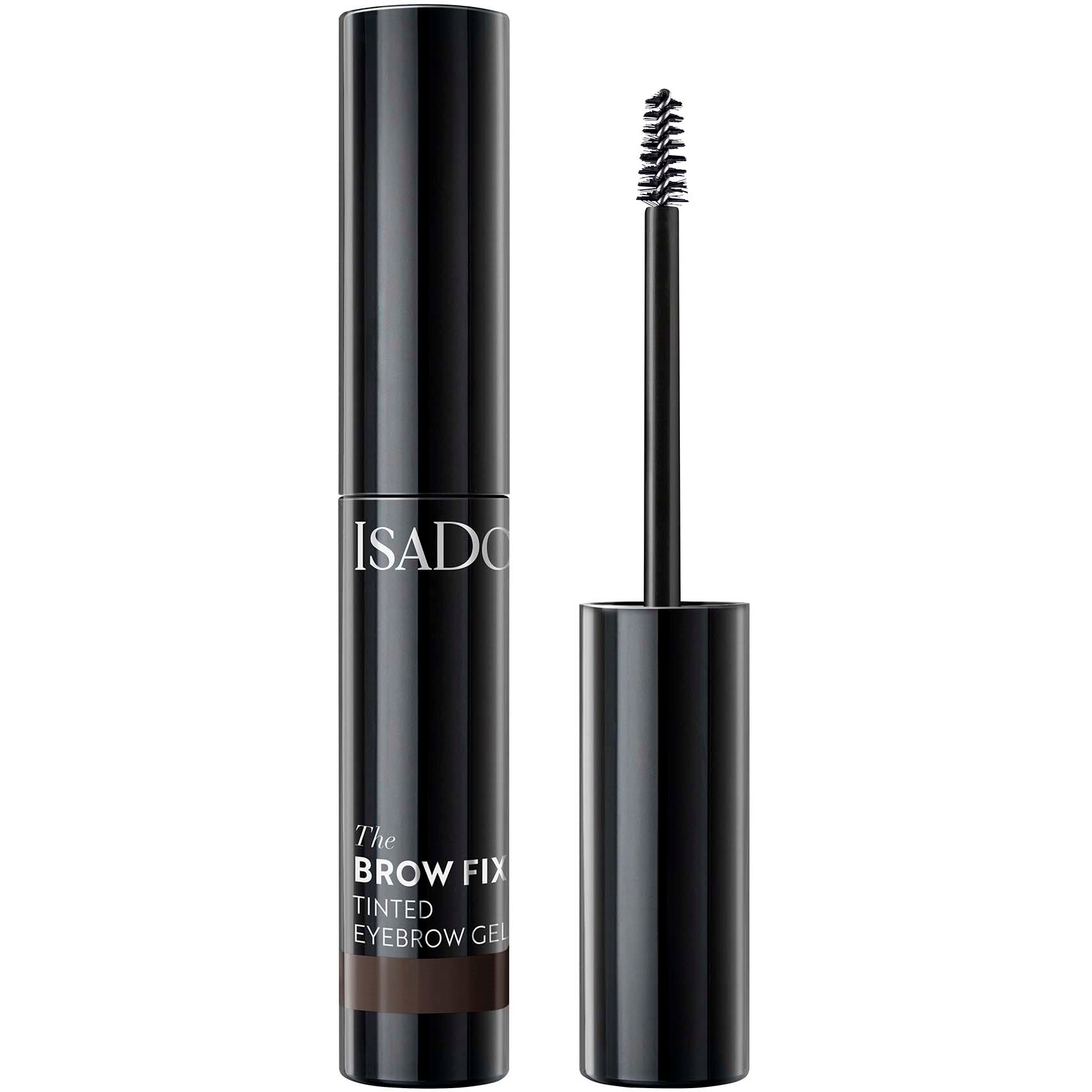 Läs mer om IsaDora Brow Fix Tinted Eyebrow 54 Dark Brown