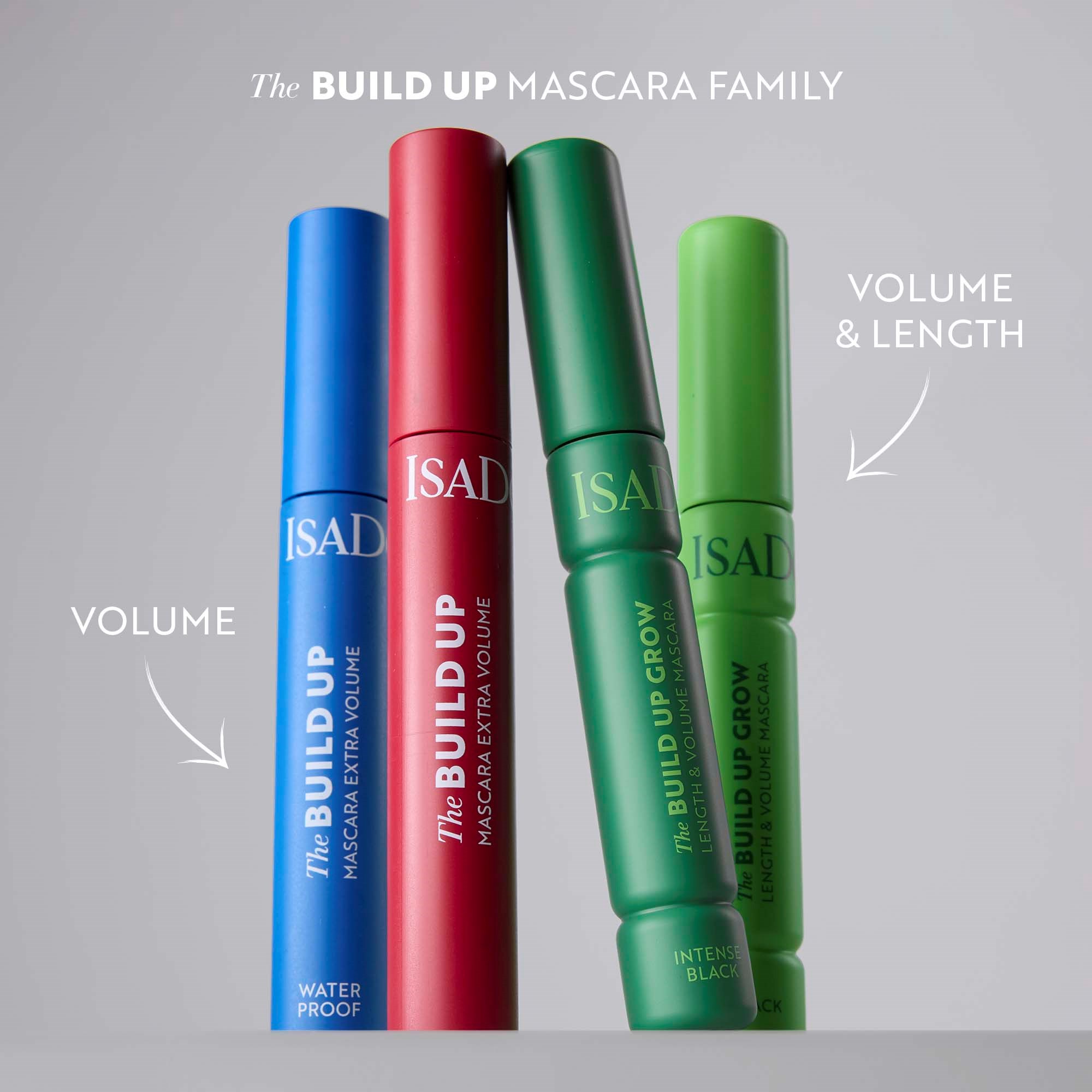 IsaDora Build Up Mascara Extra Volume 01 Super Black (obrázok 9)