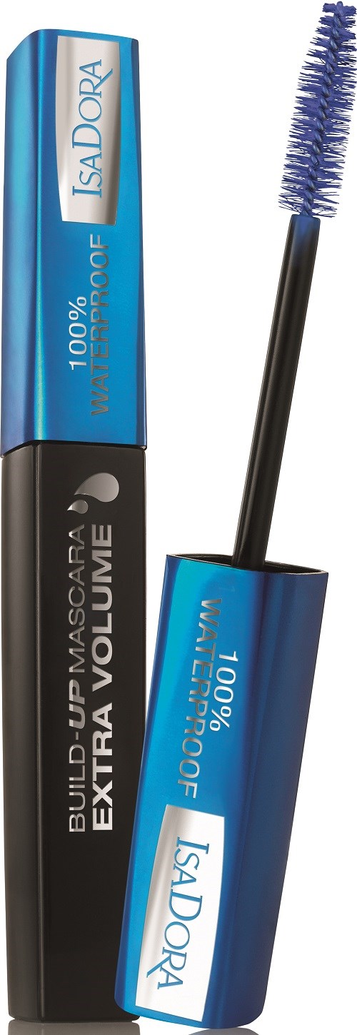 IsaDora Build-Up Mascara Extra Volume Waterproof 25 Ocean Blue 25Ocean Blue