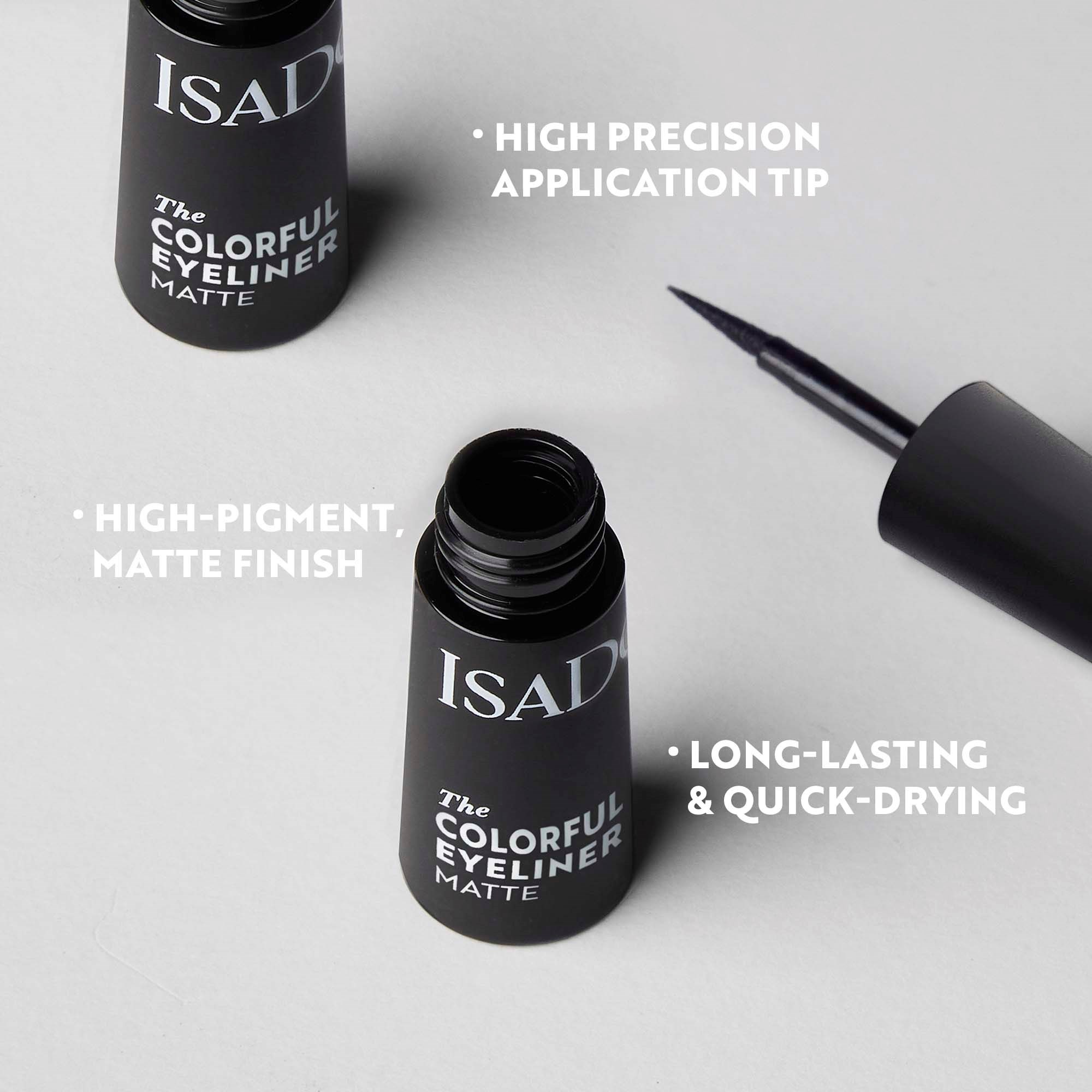 IsaDora Colorful Eyeliner 10 Black (obrázok 4)