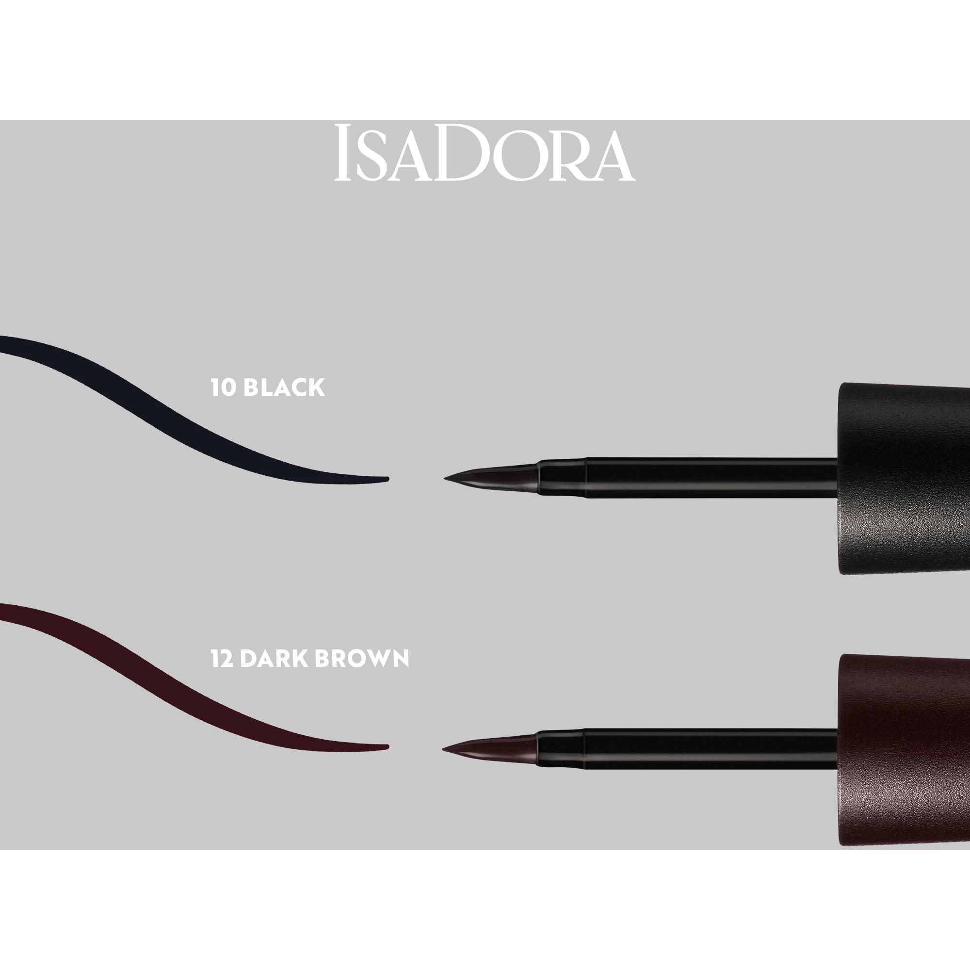 IsaDora Colorful Eyeliner 10 Black (obrázok 5)